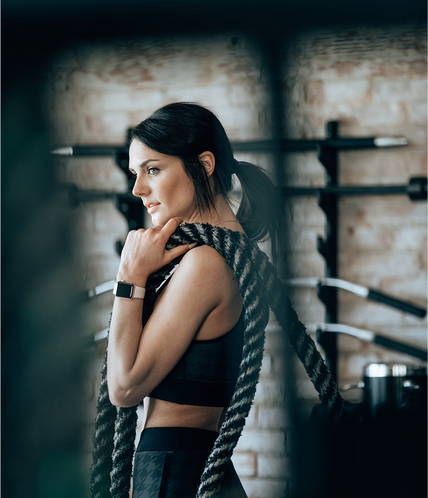 Image of woman working out